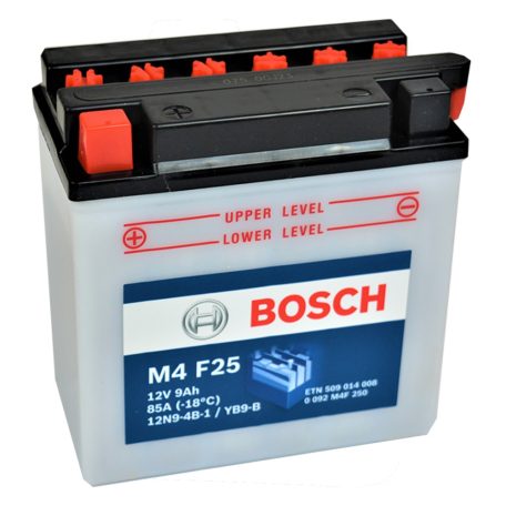 Bosch 12v 9ah motor akkumulátor bal+ YB9-B