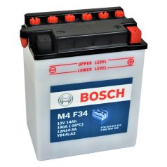 Bosch 12v 14ah motor akkumulátor jobb+ YB14L-A2