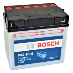 Bosch 12v 30ah motor akkumulátor jobb+ 53030