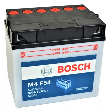 Bosch 12v 30ah motor akkumulátor jobb+ 53030
