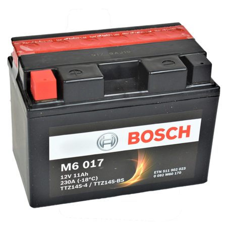 Bosch 12v 11ah AGM motor akkumulátor bal+  YTZ14S-BS