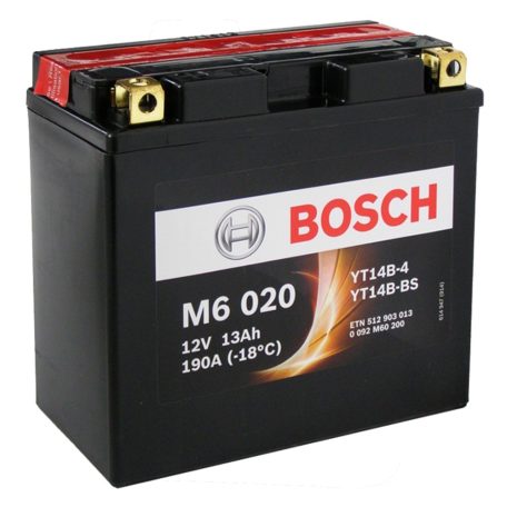 Bosch - 12v 12ah - AGM motor akkumulátor - bal+ * YT14B-BS