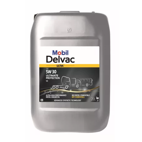 Mobil Delvac Ultra™ 5W-30 Ultimate Protection V2 (régen: Delvac 1 LE) 20L motorolaj