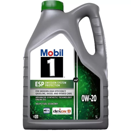 Mobil 1 ESP X2 0W-20 5L motorolaj
