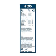   Bosch 3397004595 (H595) Rear 280mm hátsó ablaktörlő lapát