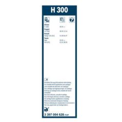   Bosch 3397004628 (H300) Rear 300mm hátsó ablaktörlő lapát