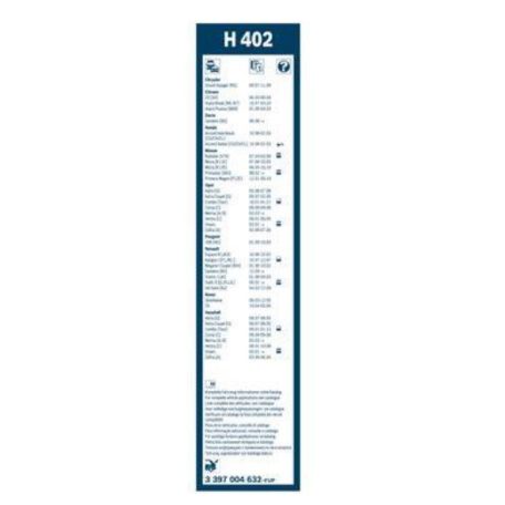 Bosch 3397004632 (H402) Rear 400mm hátsó ablaktörlő lapát