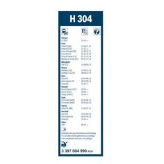   Bosch 3397004990 (H304) Rear 300mm hátsó ablaktörlő lapát