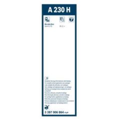   Bosch 3397006864 (A230H)  Aerotwin Rear 240mm hátsó ablaktörlő lapát