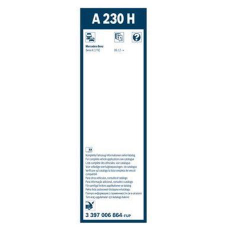 Bosch 3397006864 (A230H)  Aerotwin Rear 240mm hátsó ablaktörlő lapát