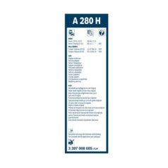   Bosch 3397008005 (A280H)  Aerotwin Rear 280mm hátsó ablaktörlő lapát