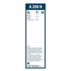  Bosch 3397008056 (A250H)  Aerotwin Rear 250mm hátsó ablaktörlő lapát