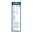 Bosch 3397008634 (A282H)  Aerotwin Rear 280mm hátsó ablaktörlő lapát