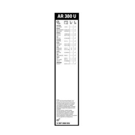 Bosch 3397006827 Aerotwin Plus 350mm univerzális keret nélküli ablaktörlő lapát