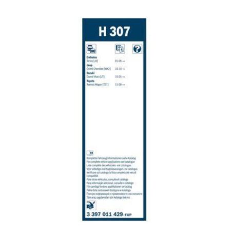 Bosch 3397011429 (H307) Rear 300mm hátsó ablaktörlő lapát