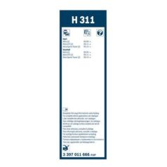   Bosch 3397011666 (H311) Rear 300mm hátsó ablaktörlő lapát