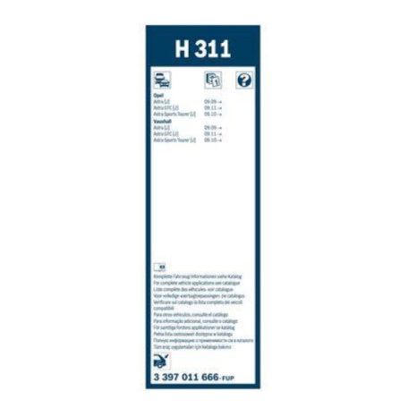 Bosch 3397011666 (H311) Rear 300mm hátsó ablaktörlő lapát