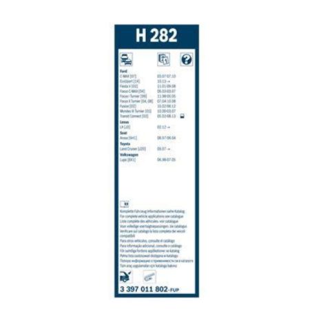 Bosch 3397011802 (H282) Rear 280mm hátsó ablaktörlő lapát