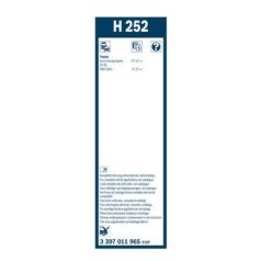   Bosch 3397011965 (H252) Rear 250mm hátsó ablaktörlő lapát