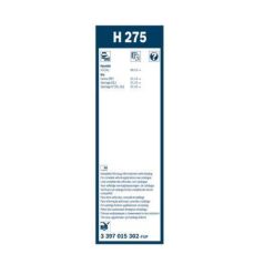   Bosch 3397015302 (H275) Rear 275mm hátsó ablaktörlő lapát