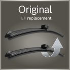 Bosch 339711000B (A 002 J) Aerotwin Original 700mm és 450 mm keret nélküli ablaktörlő lapát készlet TESLA Model X 2014-