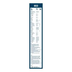   Bosch 3397118324 (653) Aerotwin 650 mm és 400 mm keret nélküli ablaktörlő lapát készlet 