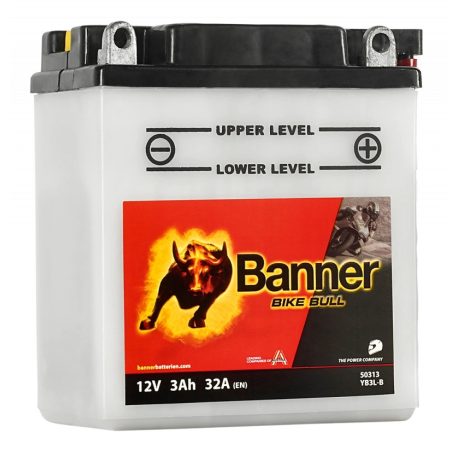 Banner Bike Bull 12v 3ah 32A motor akkumulátor jobb+ YB3L-B