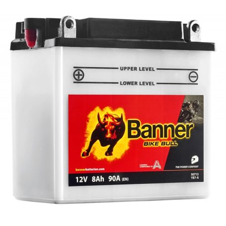 Banner Bike Bull 12v 8ah 90A motor akkumulátor bal+ YB7-A