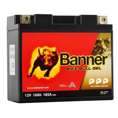 Banner Bike Bull GEL YT12B-4 12v 10Ah 185A bal motor akkumulátor 