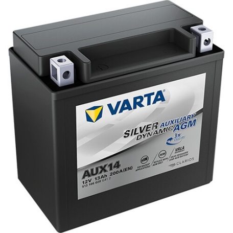 Varta AUX14 513106020G412 12v 13ah 200A bal kiegeszito auto akkumulator