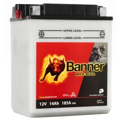 Banner Bike Bull 12v 14ah 185A motor akkumulátor bal+ YB14-A2