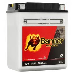 Banner Bike Bull 12v 14ah 185A motor akkumulátor jobb+ YB14L-B2