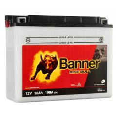 Banner Bike Bull 12v 16ah 190A motor akkumulátor jobb+ YB16AL-A2