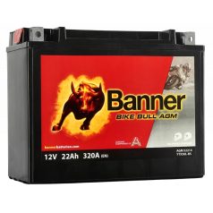   Banner Bike Bull AGM YTX50L-BS 12v 22Ah 320A jobb motor akkumulátor