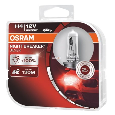 Osram Night Braker Silver H4 2db