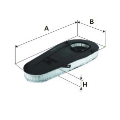 Filtron AK 362/7 (AK362/7) levegőszűrő