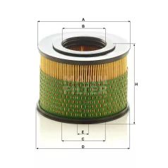 Mann-Filter C1233 Levegőszűrő