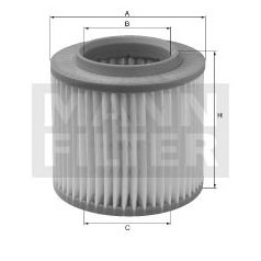 Mann-Filter C1237 Levegőszűrő
