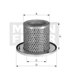 Mann-Filter C1374/2 Levegőszűrő
