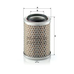 Mann-Filter C1396 Levegőszűrő