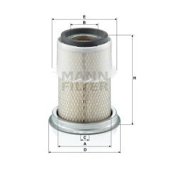 Mann-Filter C14123 Levegőszűrő