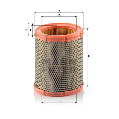 Mann-Filter C1460 Levegőszűrő