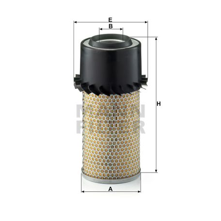 Mann-Filter C15165/6 Levegőszűrő