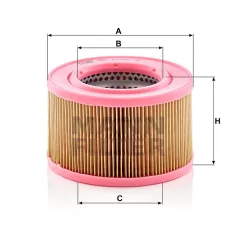 Mann-Filter C1540 Levegőszűrő