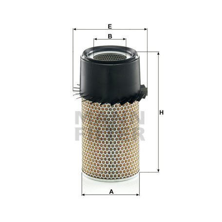 Mann-Filter C16190X Levegőszűrő