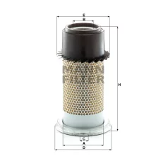 Mann-Filter C16334 Levegőszűrő