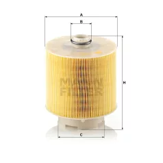 Mann-Filter C17137X Levegőszűrő