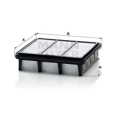 Mann-Filter C2029 Levegőszűrő