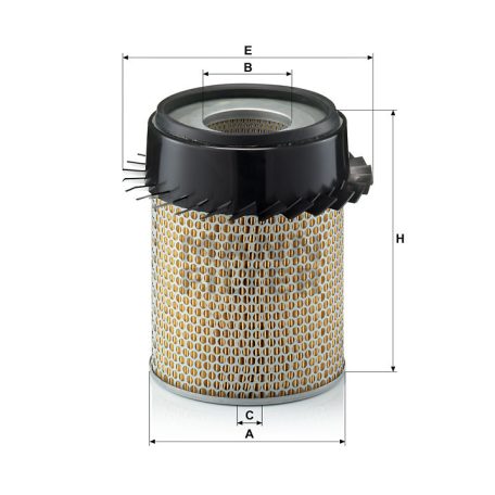 Mann-Filter C21317 Levegőszűrő