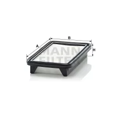 Mann-Filter C23004 Levegőszűrő